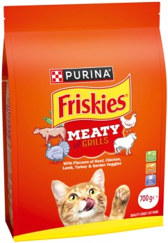 Purina-Friskies-Dry-Cat-Food-700g-Selected-Varieties on sale