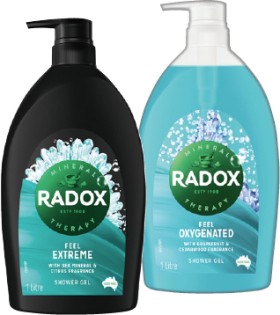 Radox+Shower+Gel+1+Litre+Selected+Varieties