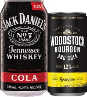 Jack-Daniels-48-Premix-Range-Cans-375mL-or-Woodstock-Cola-Reserve-12-Premix-Cans-200mL-4-Pack on sale