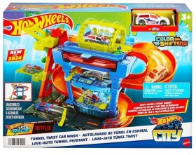 Hot-Wheels-City-ECL-Tunnel-Twist-Car-Wash on sale