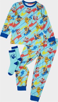 Paw-Patrol-Cosy-Knit-Pyjama-with-Socks on sale