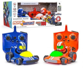 Sharper-Image-Toy-RC-Motor-Battles-Navy-and-Orange on sale