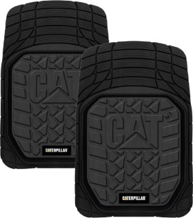 Caterpillar+Rubber+Floor+Mats+Black