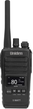 Uniden-5W-80CH-Handheld-Splash-Proof-UHF on sale