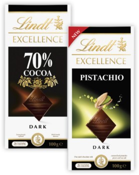 Lindt-Excellence-Block-Chocolate-100g on sale