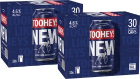 Tooheys+New+Block+Cans+375mL+30+Pack