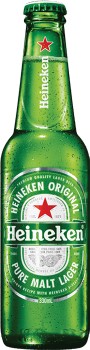 Heineken+Lager+Stubbies+330mL+24+Pack