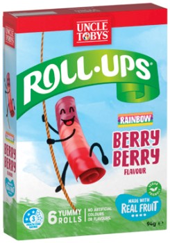 Uncle+Tobys+Roll-Ups+6+Pack+or+Muesli+Bars+5-6+Pack+Selected+Varieties