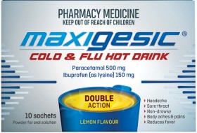 Maxigesic+Cold+%26amp%3B+Flu+Hot+Drink+10+Sachets