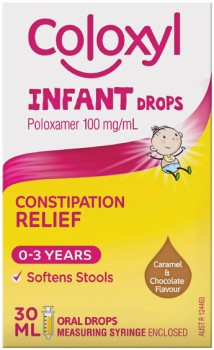 Coloxyl-Infant-Drops-0-3-Years-Caramel-Chocolate-Flavour-30mL-Oral-Drops on sale