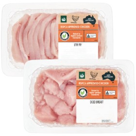Australian+Fresh+RSPCA+Approved+Chicken+Breast+Diced%2C+Stir+Fry+or+Schnitzel+500g