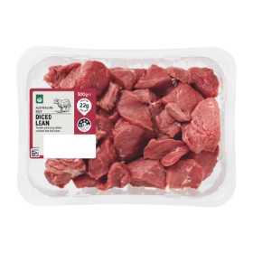 Woolworths+Chunky+Diced+Lean+Beef+500g