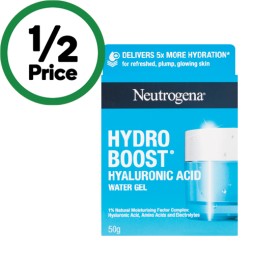Neutrogena-Hydro-Boost-Hyaluronic-Acid-Water-Gel-Face-Moisturiser-50g on sale