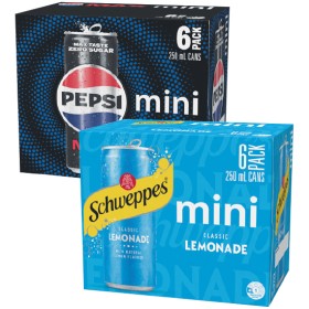 Pepsi%2C+Schweppes%2C+Solo%2C+or+Mountain+Dew+Soft+Drink+Varieties+Mini+Cans+6+x+250ml