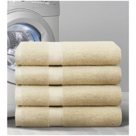 LINENOVA+650GSM+100%25+Cotton+Extra+Thick+Bath+Towels+Set-+4+Pack+-+Linen