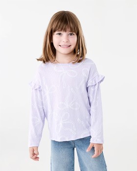 Long-Sleeve-Texture-T-Shirt on sale
