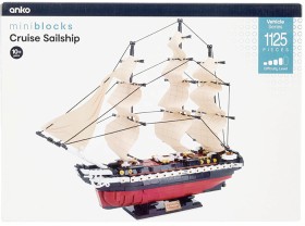 1125-Piece-Mini-Blocks-Vehicle-Series-Cruise-Sailship on sale