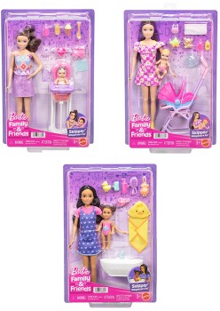 Barbie+Family+%26amp%3B+Friends+Skipper+Babysitters+Inc.+Playset+with+Babysitter+Doll+%26amp%3B+Accessories+-+Assorted
