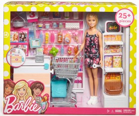 Barbie+Supermarket+Playset