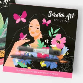 Scratch+Art+Pad+Bohemian