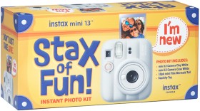 Fujifilm+Instax+Mini+13+Bundle+-+Clay+White