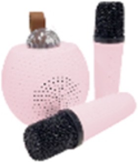 Karaoke+Speaker+with+Light+-+White