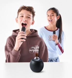 Karaoke+Speaker+with+Light+-+Black