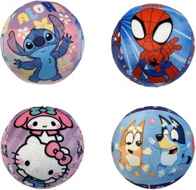 20cm+License+Silent+Bounce+Ball+-+Assorted