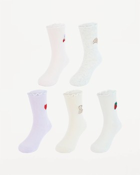 5+Pack+Crew+Socks