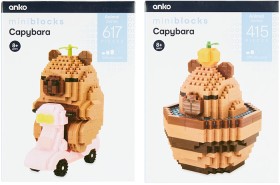 Mini+Blocks+Animal+Series%3A+Capybara+-+Assorted