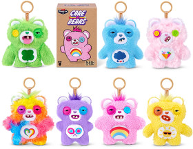 12cm-Zuru-Fuggler-Care-Bear-Keyring-Assorted on sale