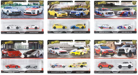 2-Pack-Hot-Wheels-Premium-Car-Culture-Real-Riders-Vehicle-Assorted on sale