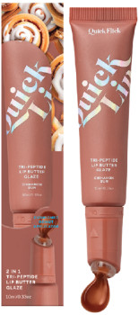 The-Quick-Flick-Quick-Lip-Tri-Peptide-Lip-Butter-Glaze-Cinnamon-Bun-10mL on sale