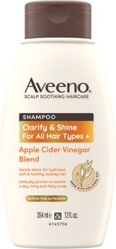 Aveeno-Apple-Cider-Vinegar-Clarifying-Shampoo-for-Dull-Hair-354mL on sale