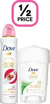 12-Price-on-Selected-Dove-Deodorants on sale
