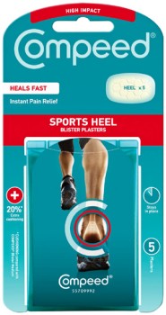 Compeed+Sports+Heel+Blister+Plasters+5+Pack