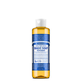 Dr.+Bronner%26%23039%3Bs+Pure-Castile+Magic+Liquid+Soap+Peppermint+237mL