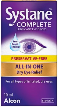 Systane+Complete+Lubricant+Eye+Drops+Preservative+Free+10mL