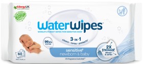 WaterWipes-Newborn-Baby-Sensitive-60-Wipes on sale