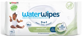 NEW-WaterWipes-Baby-Toddler-Textured-Sensitive-60-Wipes on sale