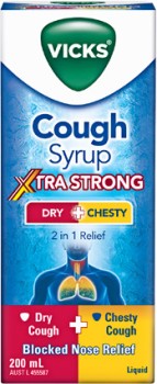 Vicks+Cough+Syrup+Xtra+Strong+Dry+%2B+Chesty+200mL