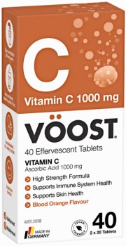 Vost-Vitamin-C-1000mg-Blood-Orange-Flavour-40-Effervescent-Tablets on sale
