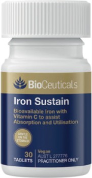 BioCeuticals-Iron-Sustain-30-Tablets on sale