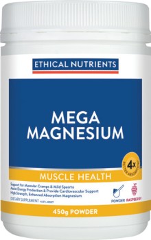 Ethical-Nutrients-Mega-Magnesium-Raspberry-450g on sale