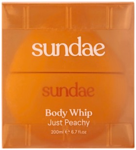 Sundae-Body-Whip-Just-Peachy-220mL on sale
