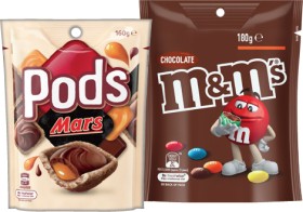 MMʼs-120180g-Pods-160g-or-Maltesers-120140g-Share-Pack-Selected-Varieties on sale