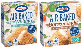 Birds+Eye+Air+Baked+Crumbed+Fish+250-380g+Selected+Varieties