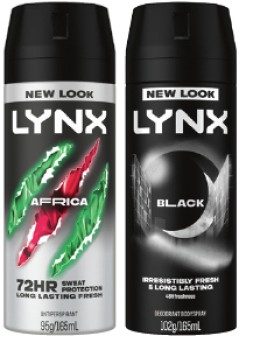 Lynx+Deodorant+Body+Spray+or+Antiperspirant+165mL+Selected+Varieties