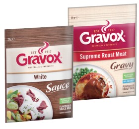 Gravox+Gravy+or+Sauce+Mix+29g+Selected+Varieties
