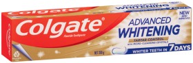 Colgate+Advanced+Whitening+Toothpaste+120%E2%80%91200g%2A%2A+Selected+Varieties
